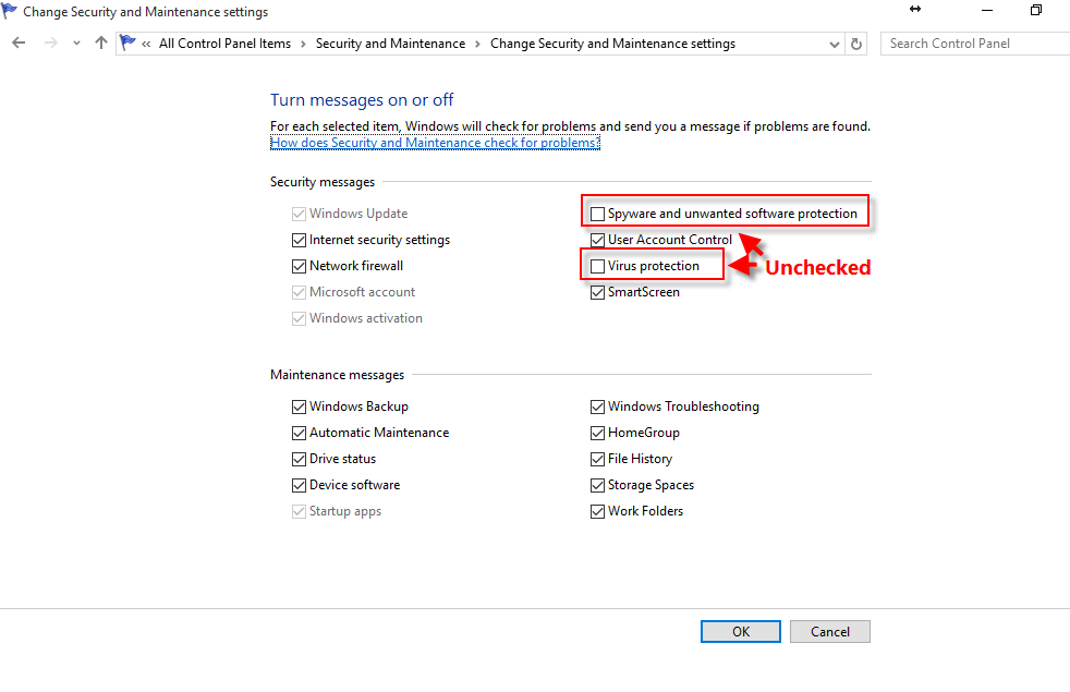 วิธีปิด: การแจ้งเตือน Update Antivirus บน Windows 10