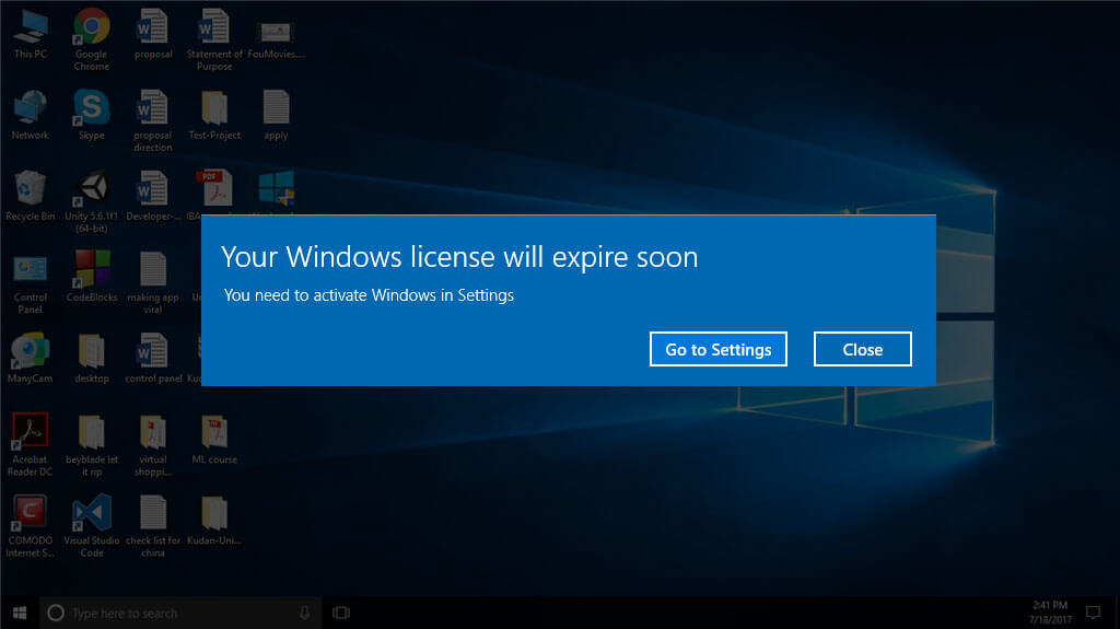 วิธีตรวจ Windows หมดอายุเมื่อไหร่
