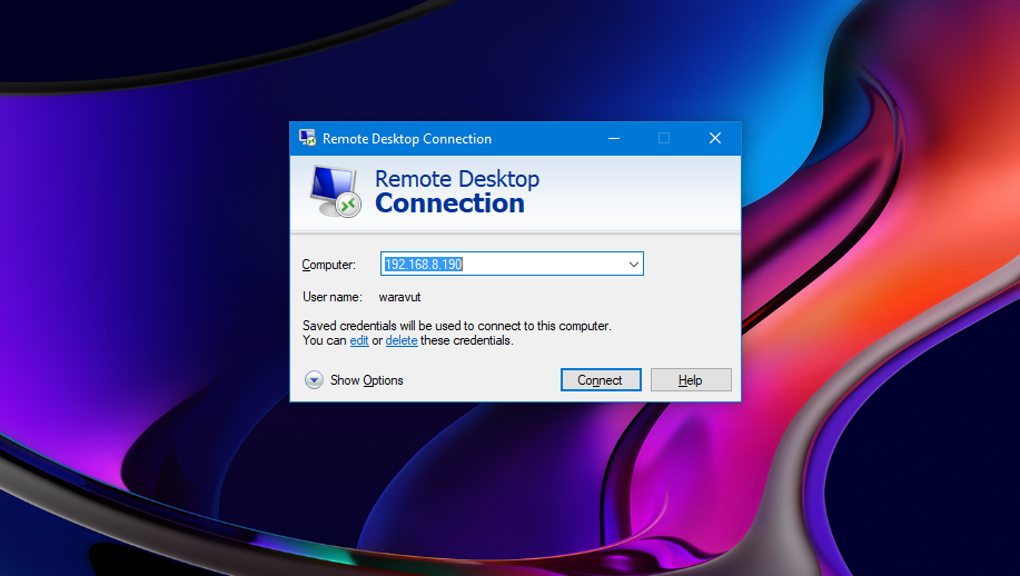 วิธีแก้ปัญหาเปิด Remote Desktop ของ Windows ไม่ได้