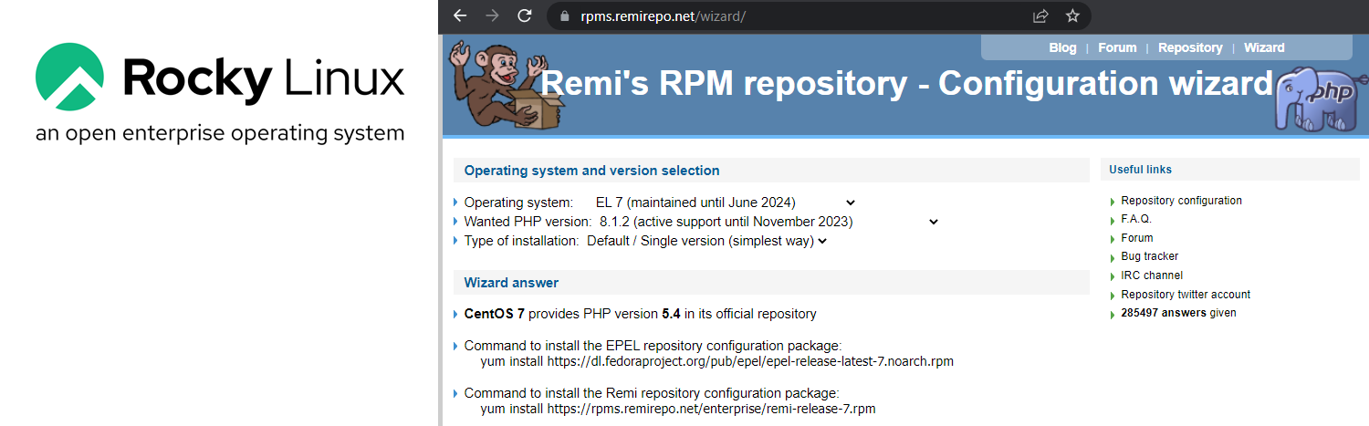 การติดตั้ง REMI Repository บน RHEL และ Rocky Linux